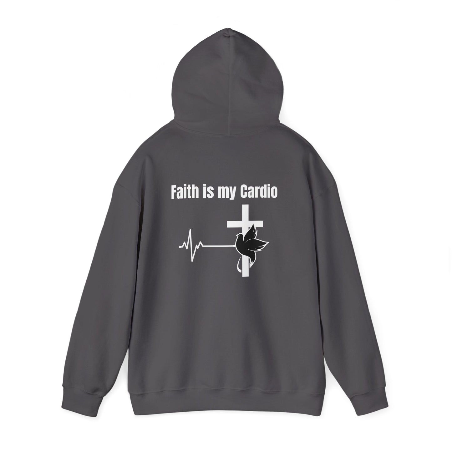 Heavy Blend Hoodie - Faith Is My Cardio