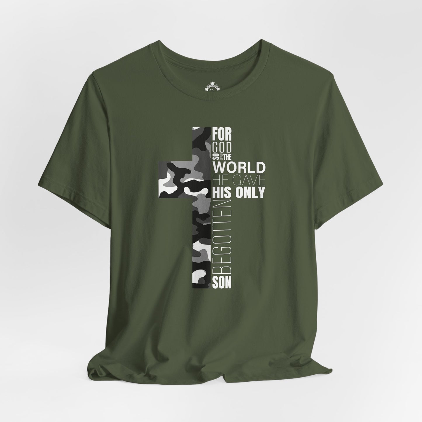 For God So Loved The World Jersey Short Sleeve Tee