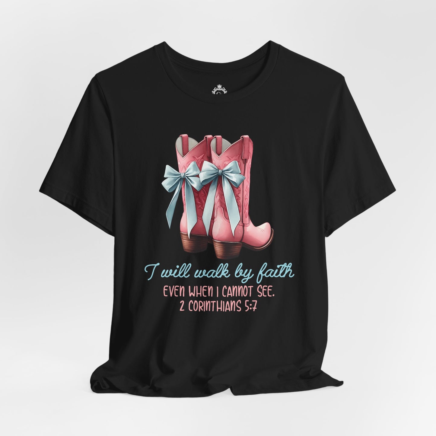 Walk By Faith Jersey Short Sleeve Tee
