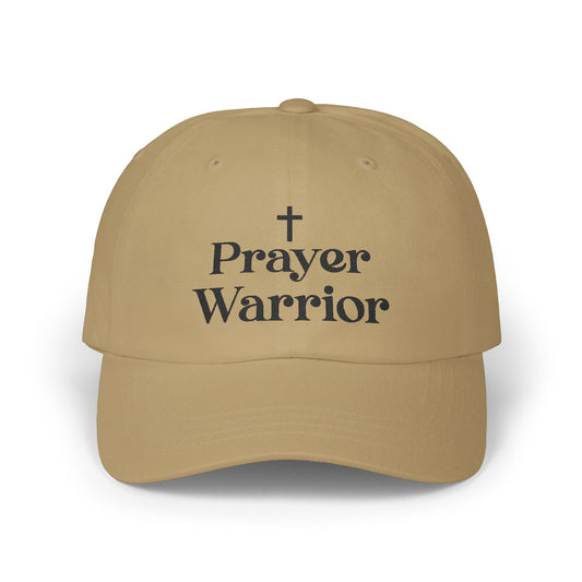 Prayer Warrior Embroidered Cap