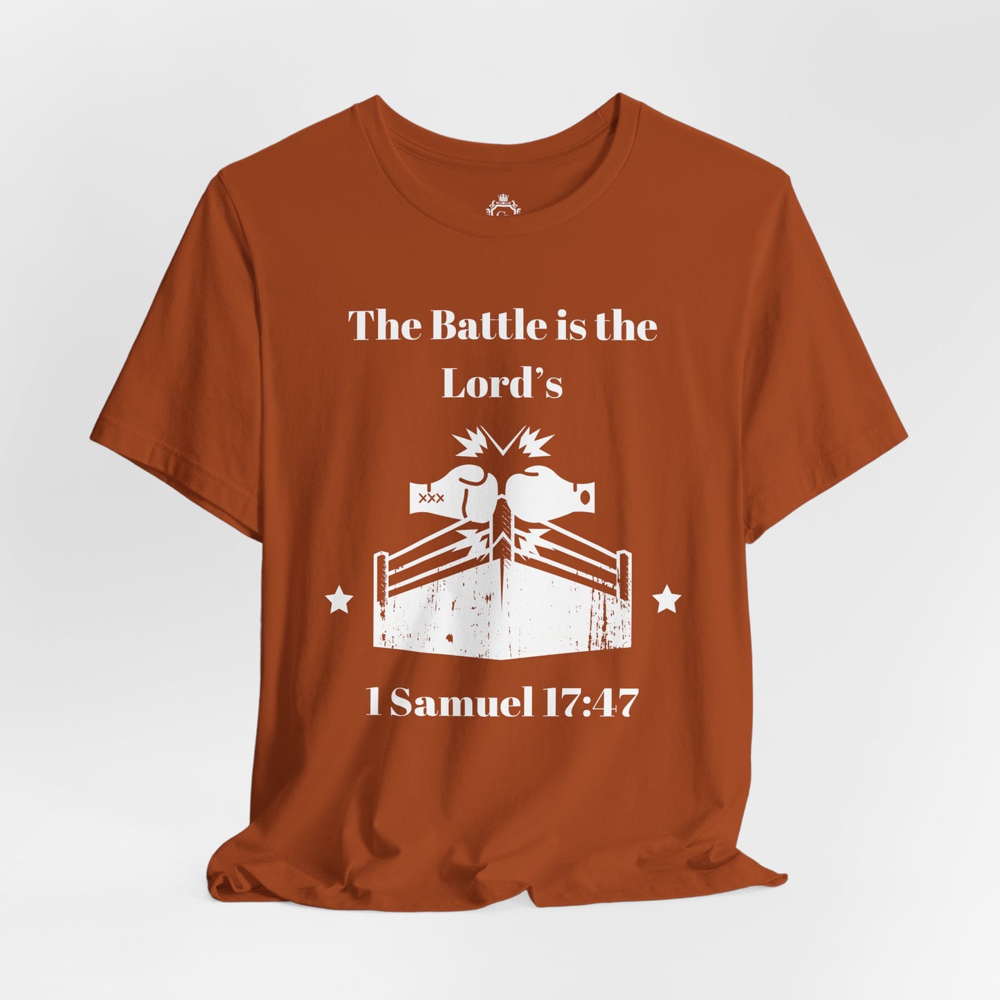 The Battle Is The Lord's Jersey Short Sleeve Tee