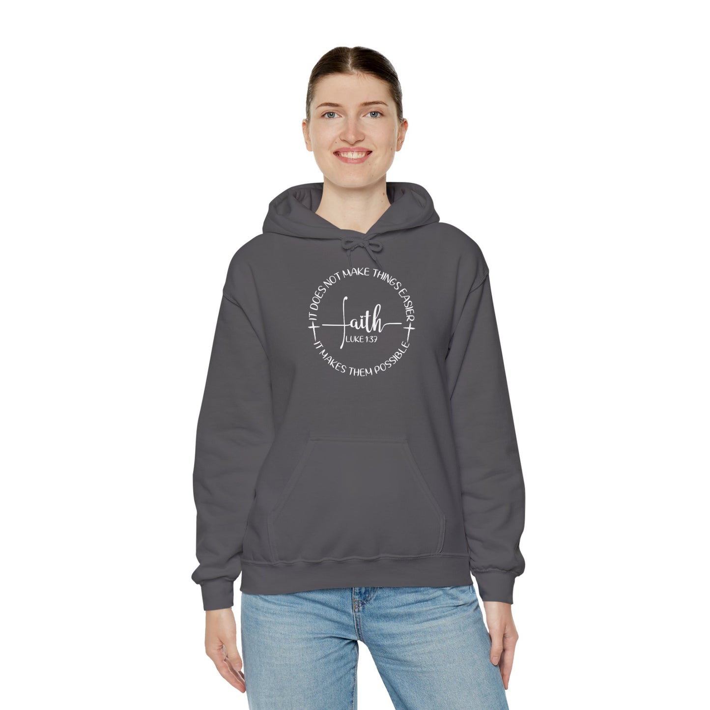 Faith Heavy Blended Hoodie