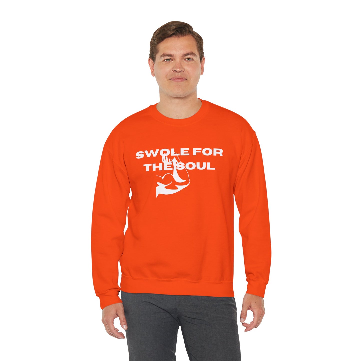 Swole For The Soul Heavy Blend™ Crewneck Sweatshirt