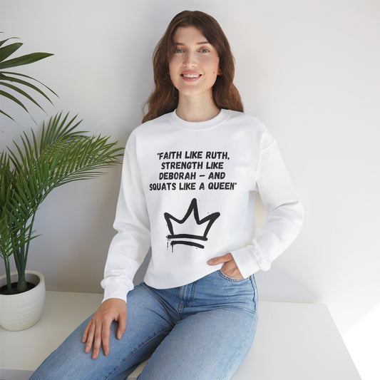 Faith Like Ruth Heavy Blend™ Crewneck Sweatshirt