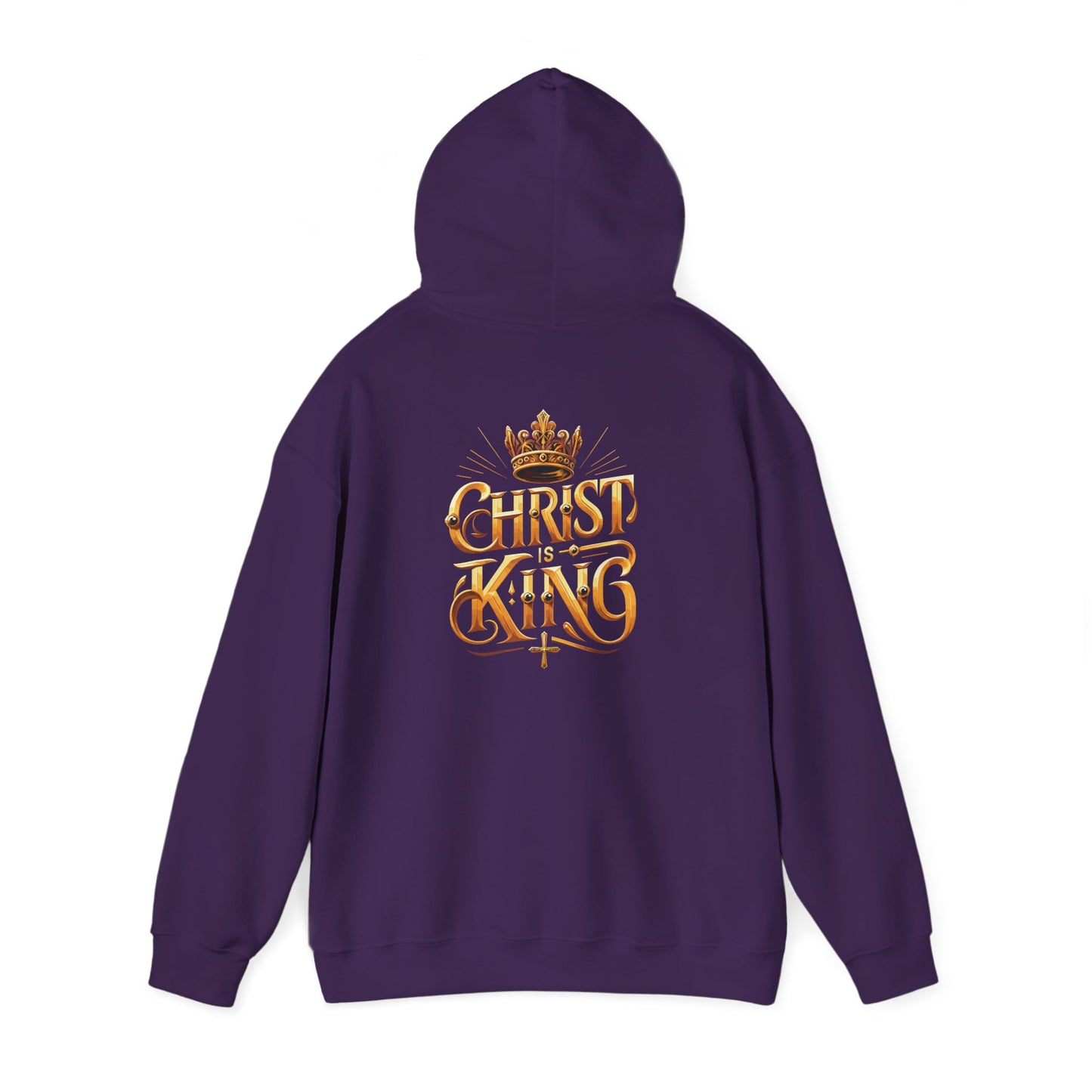 Christ Is King Heavy Blended Hoodie