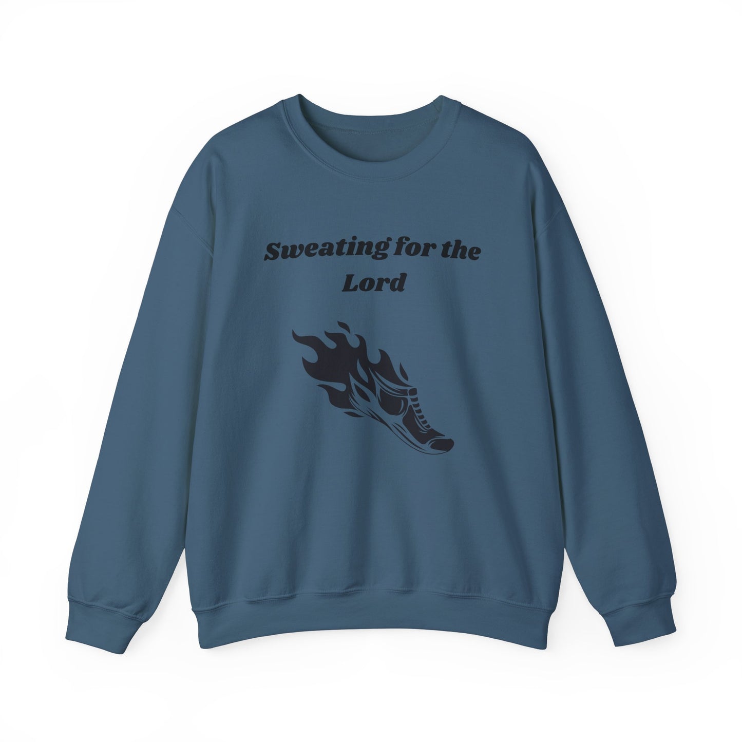 Sweating For The Lord Heavy Blend™ Crewneck Sweatshirt