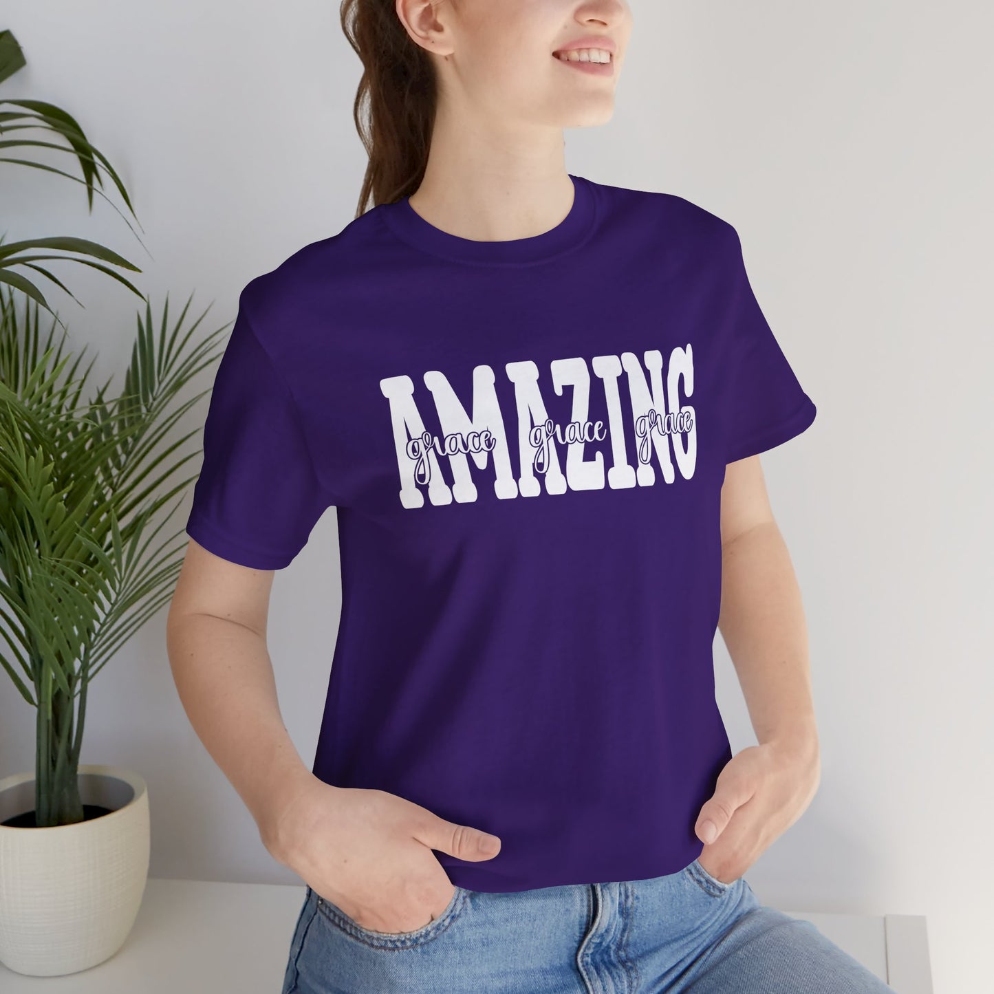 Amazing Grace Jersey Short Sleeve Tee