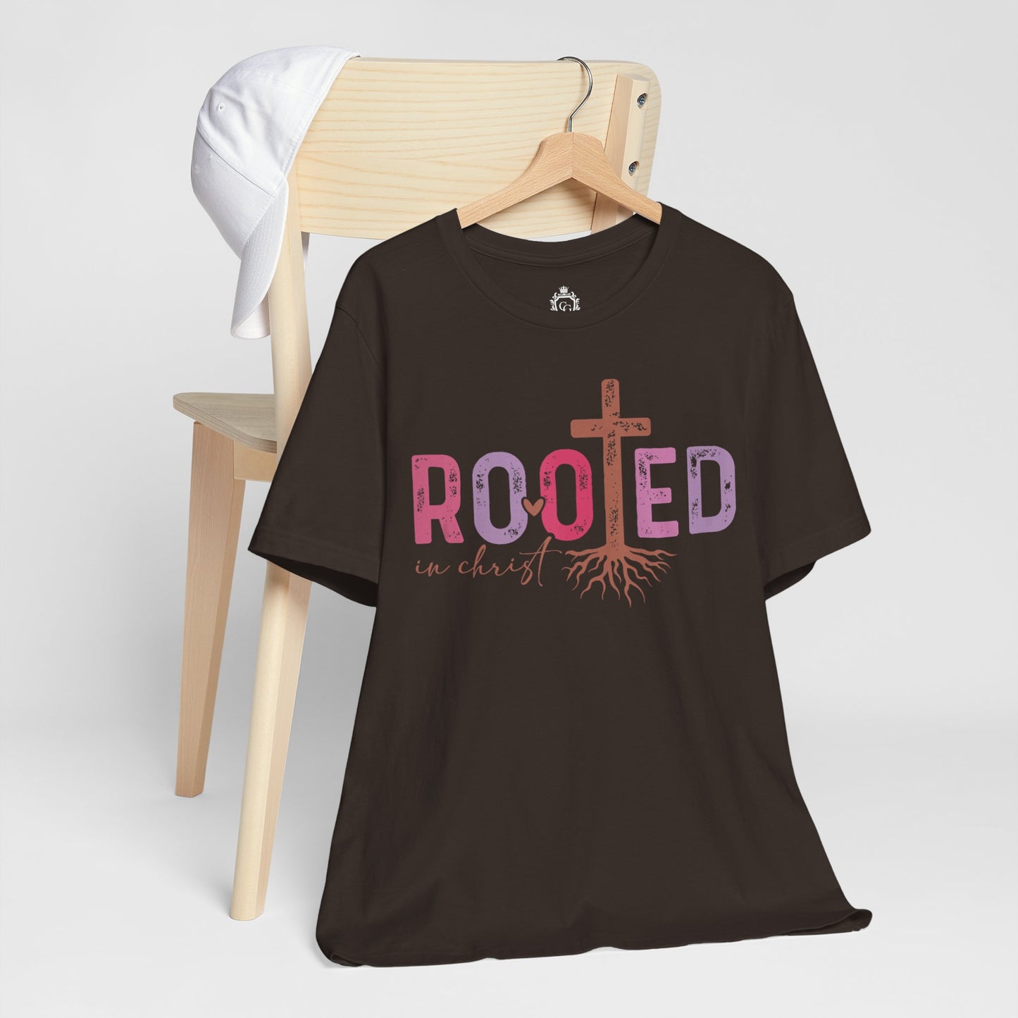 Rooted In Christ Jersey Short Sleeve Tee