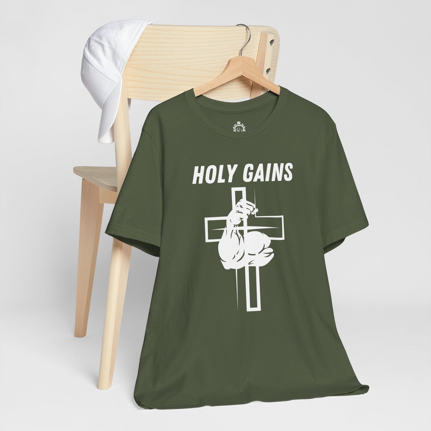 Holy Gains Jersey Short Sleeve Tee