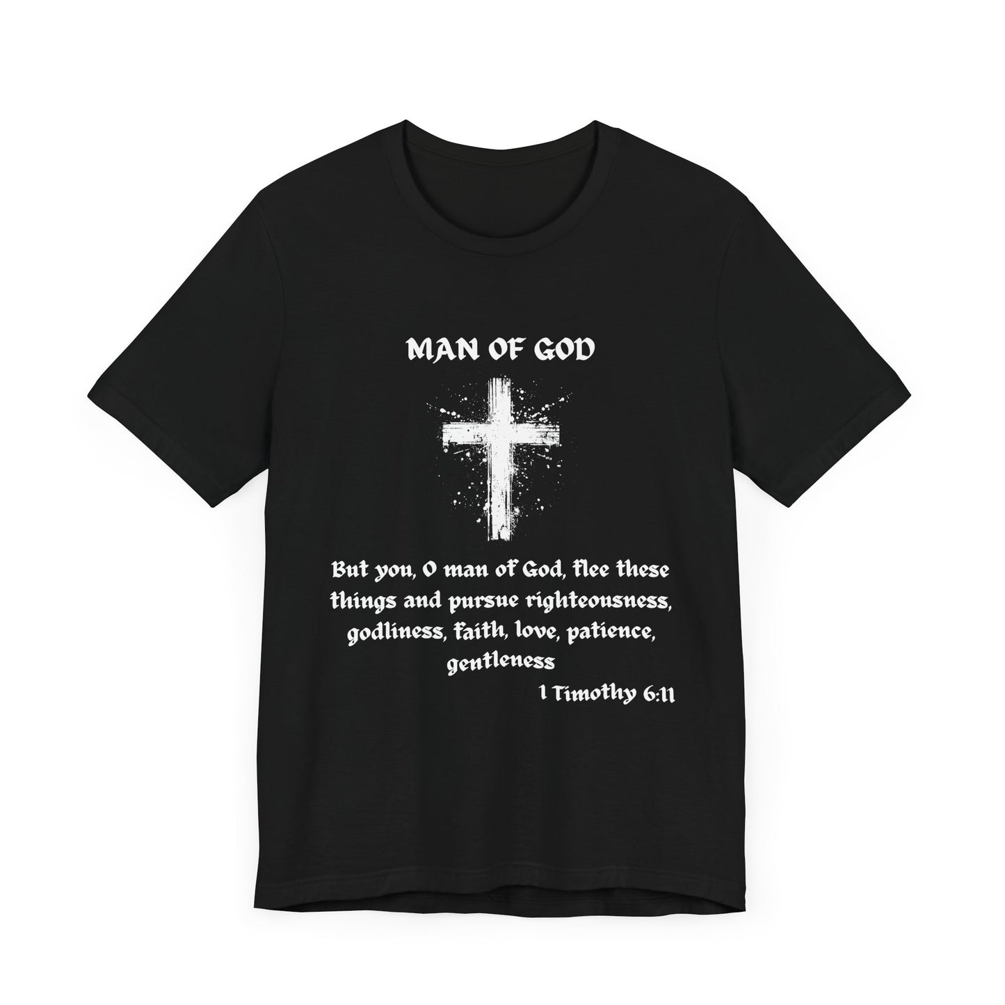 Man Of God Jersey Short Sleeve Tee