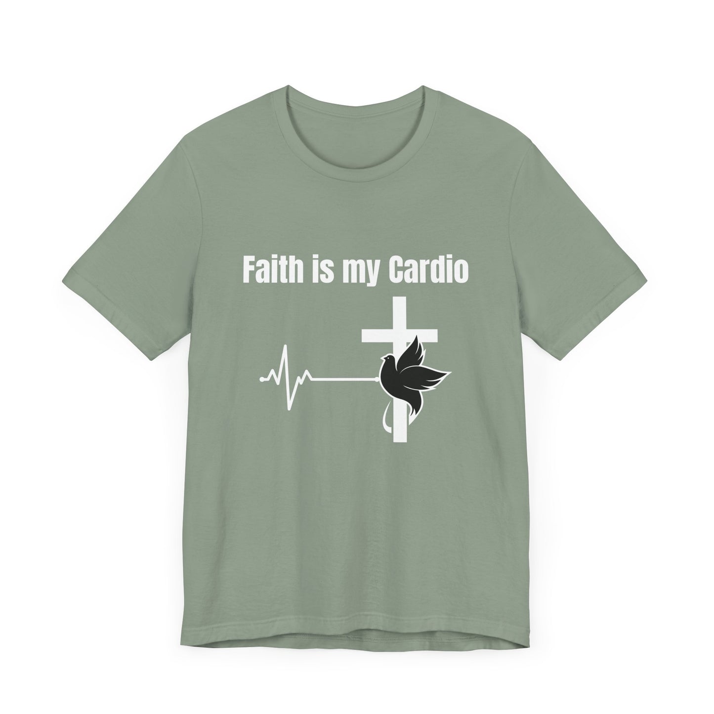 Faith Is My Cardio Jersey Short Sleeve Tee