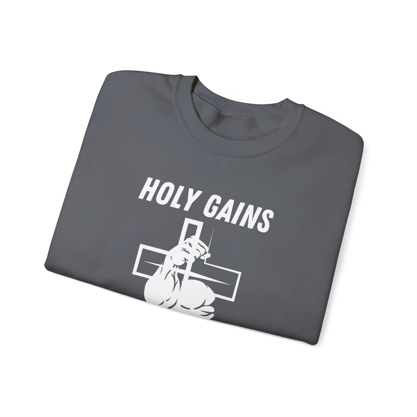 Men's Sweatshirt - Holy Gains