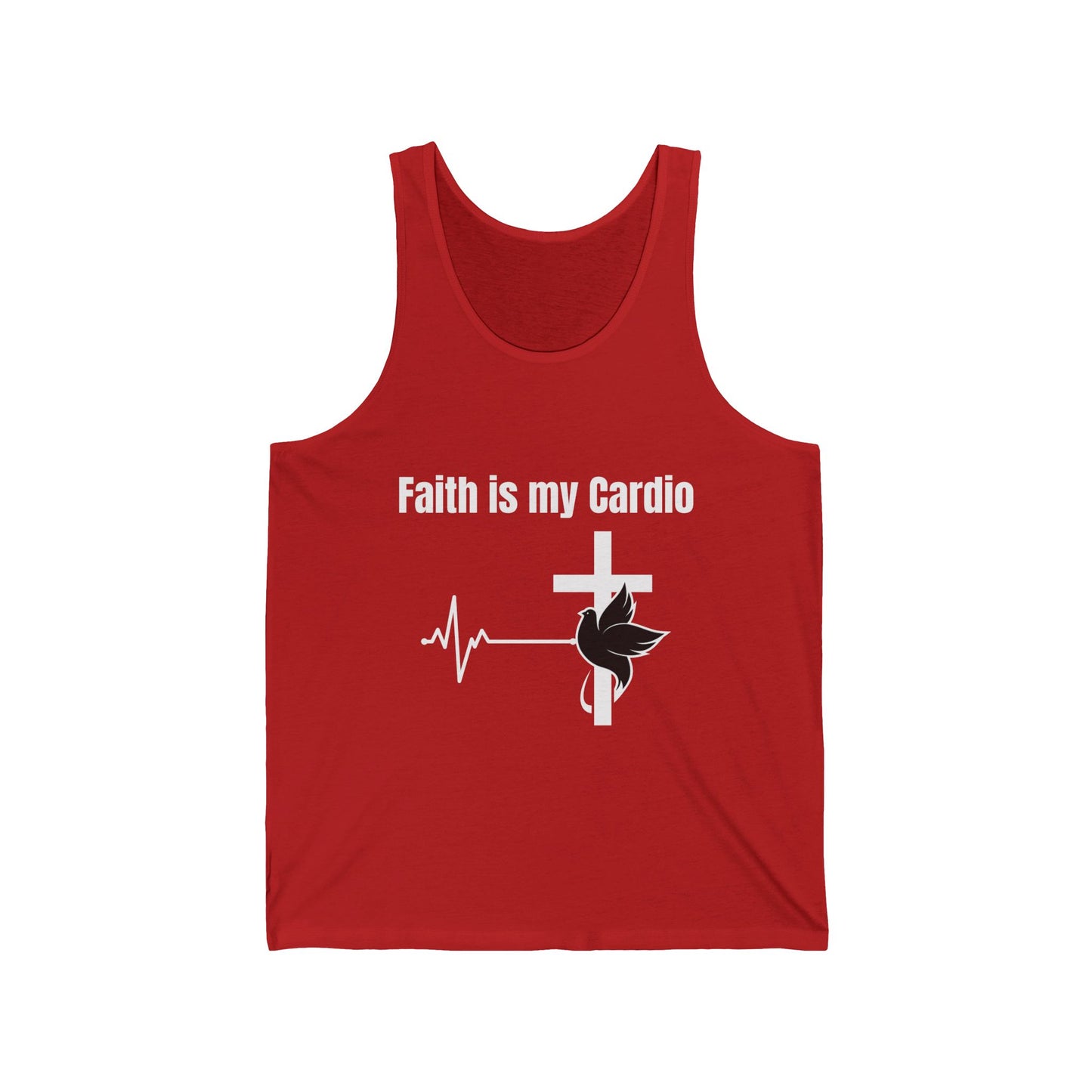 Faith Is My Cardio Jersey Tank