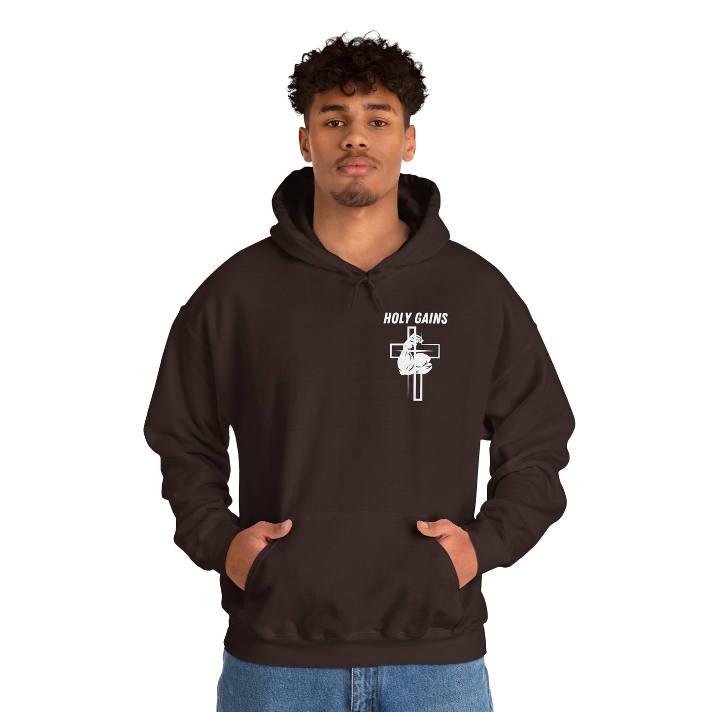 Heavy Blend Hoodie - Holy Gains