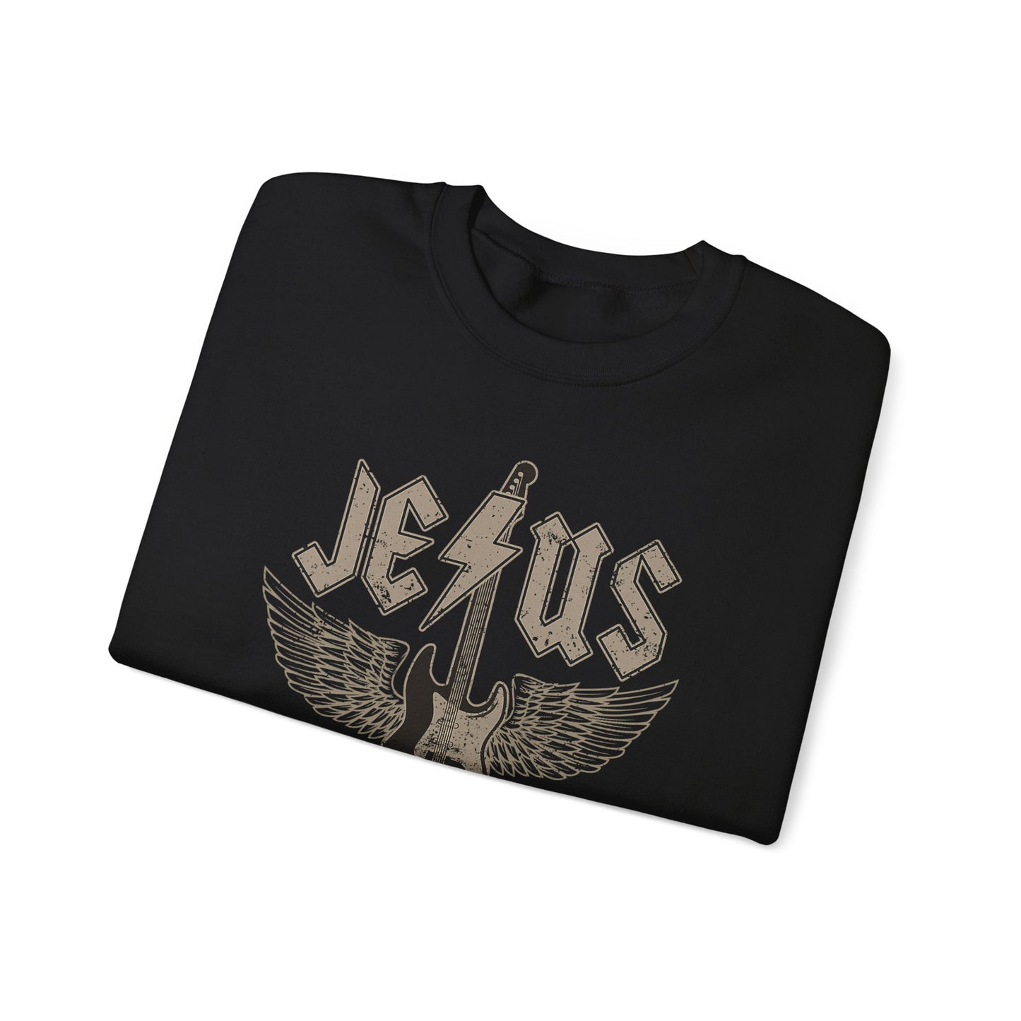 Men's Sweatshirt - Jesus Highway To Heaven