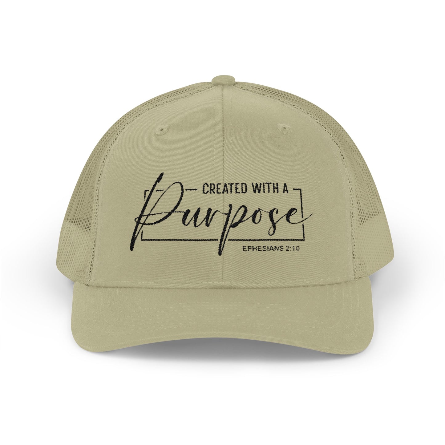 Created With A Purpose Snapback Cap
