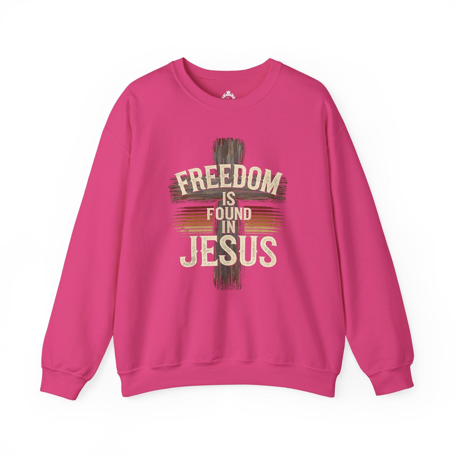 Freedom Is Found In Jesus Women Sweatshirt