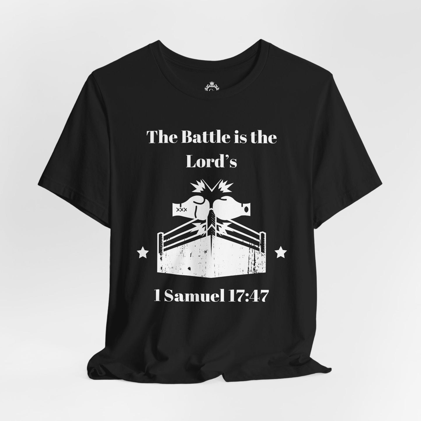 The Battle Is The Lord's Jersey Short Sleeve Tee