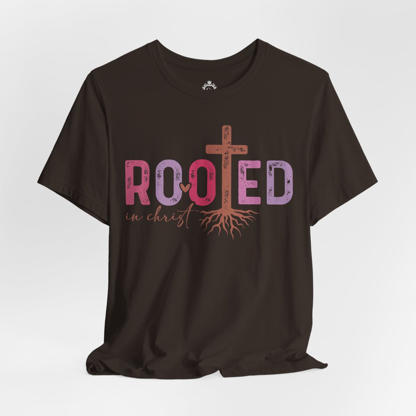 Rooted In Christ Jersey Short Sleeve Tee