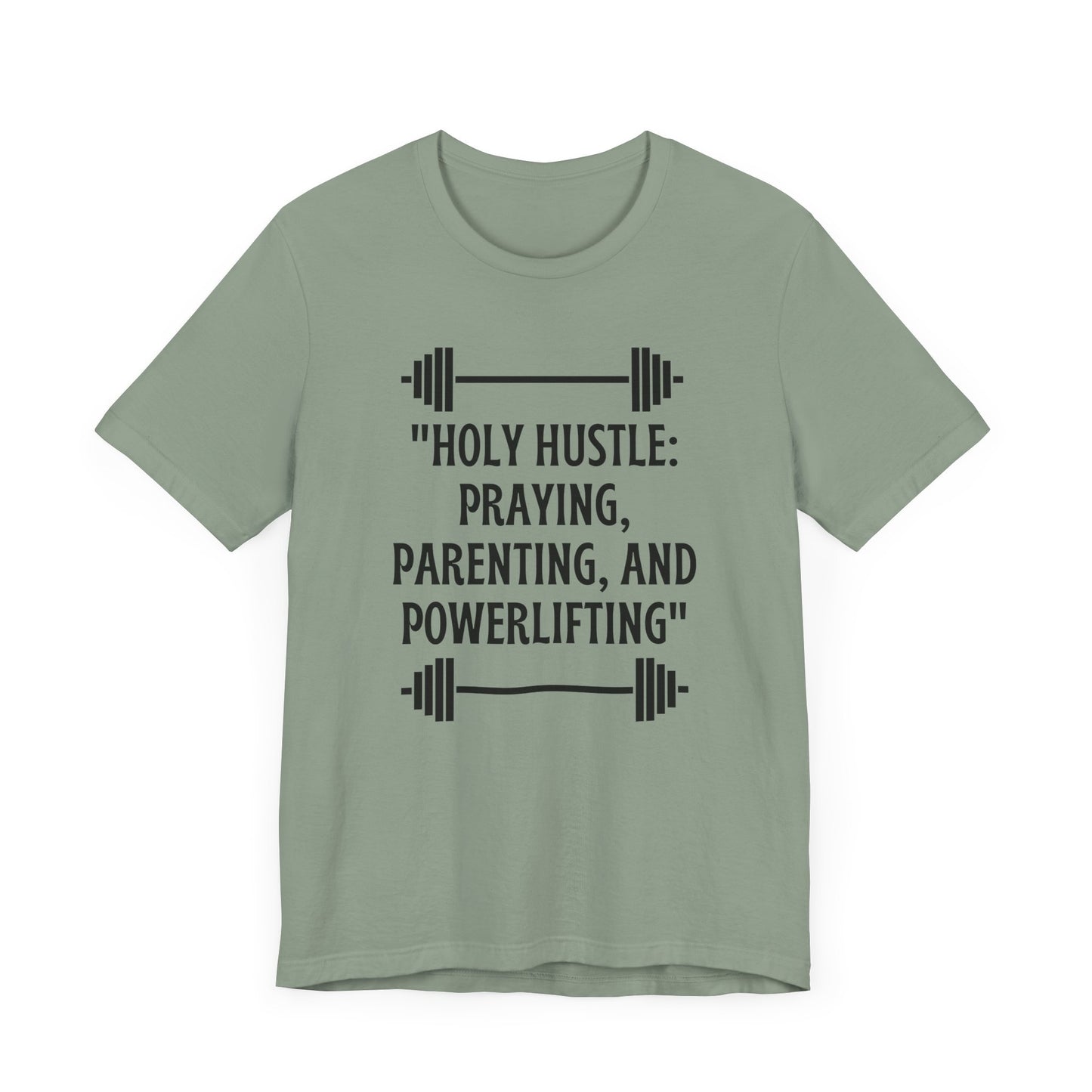 Holy Hustle Jersey Short Sleeve Tee