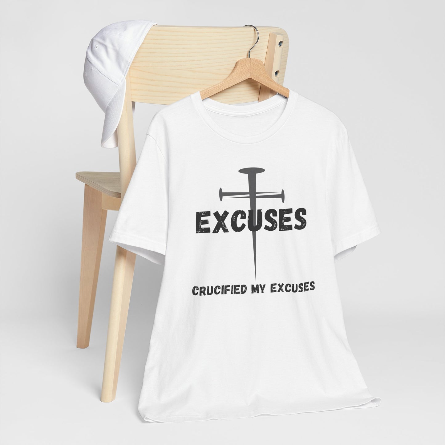 Crucified My Excuses Jersey Short Sleeve Tee