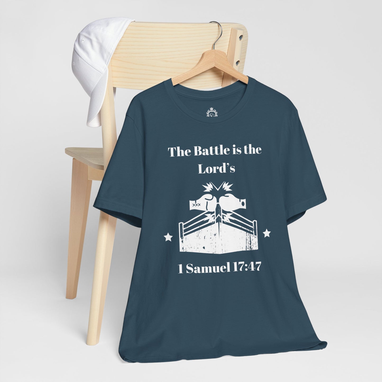 The Battle Is The Lord's Jersey Short Sleeve Tee