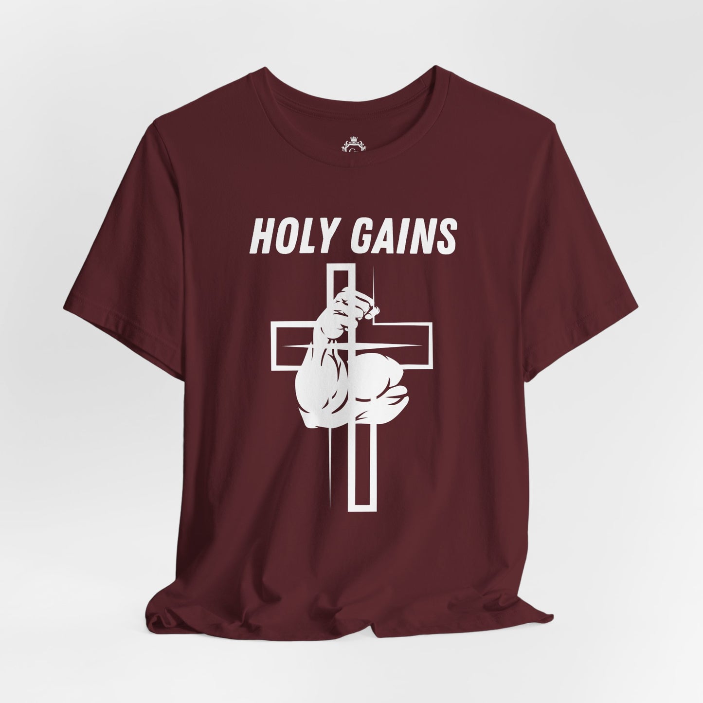 Holy Gains Jersey Short Sleeve Tee