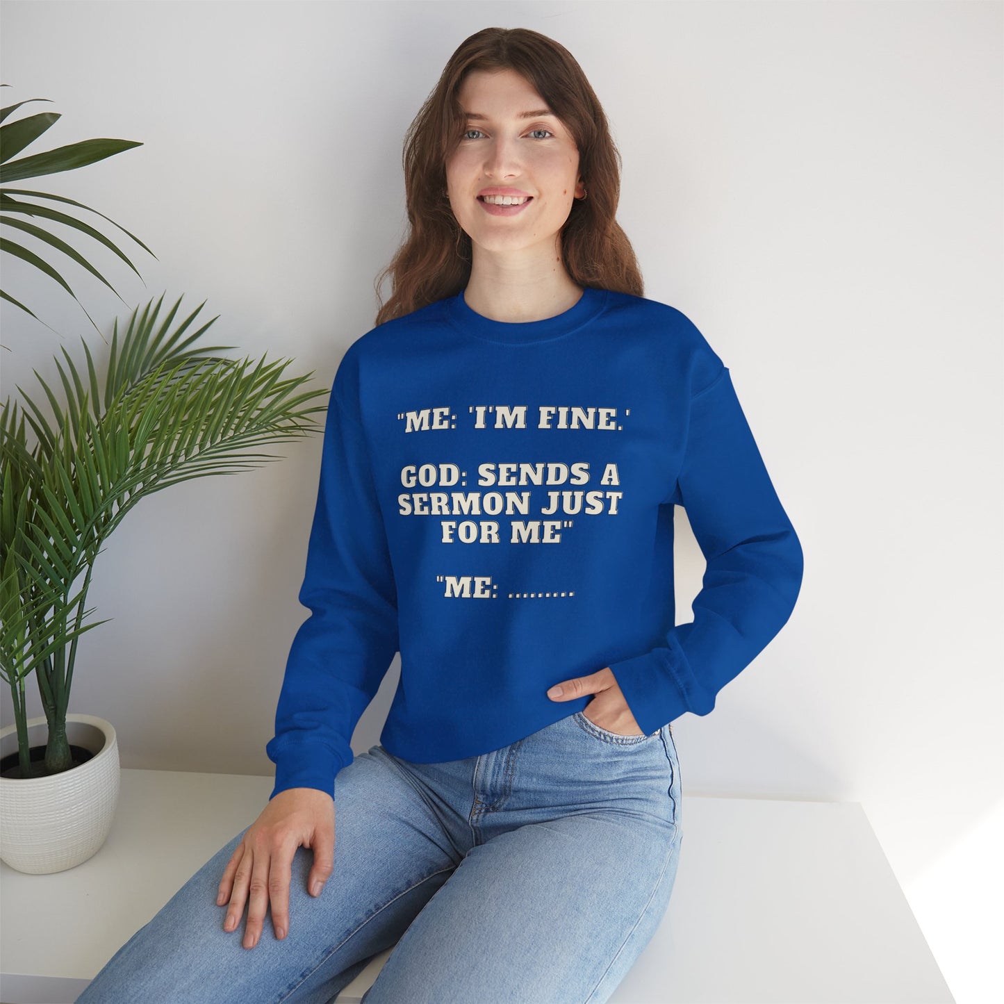 Sermon Just For Me Heavy Blend™ Crewneck Sweatshirt