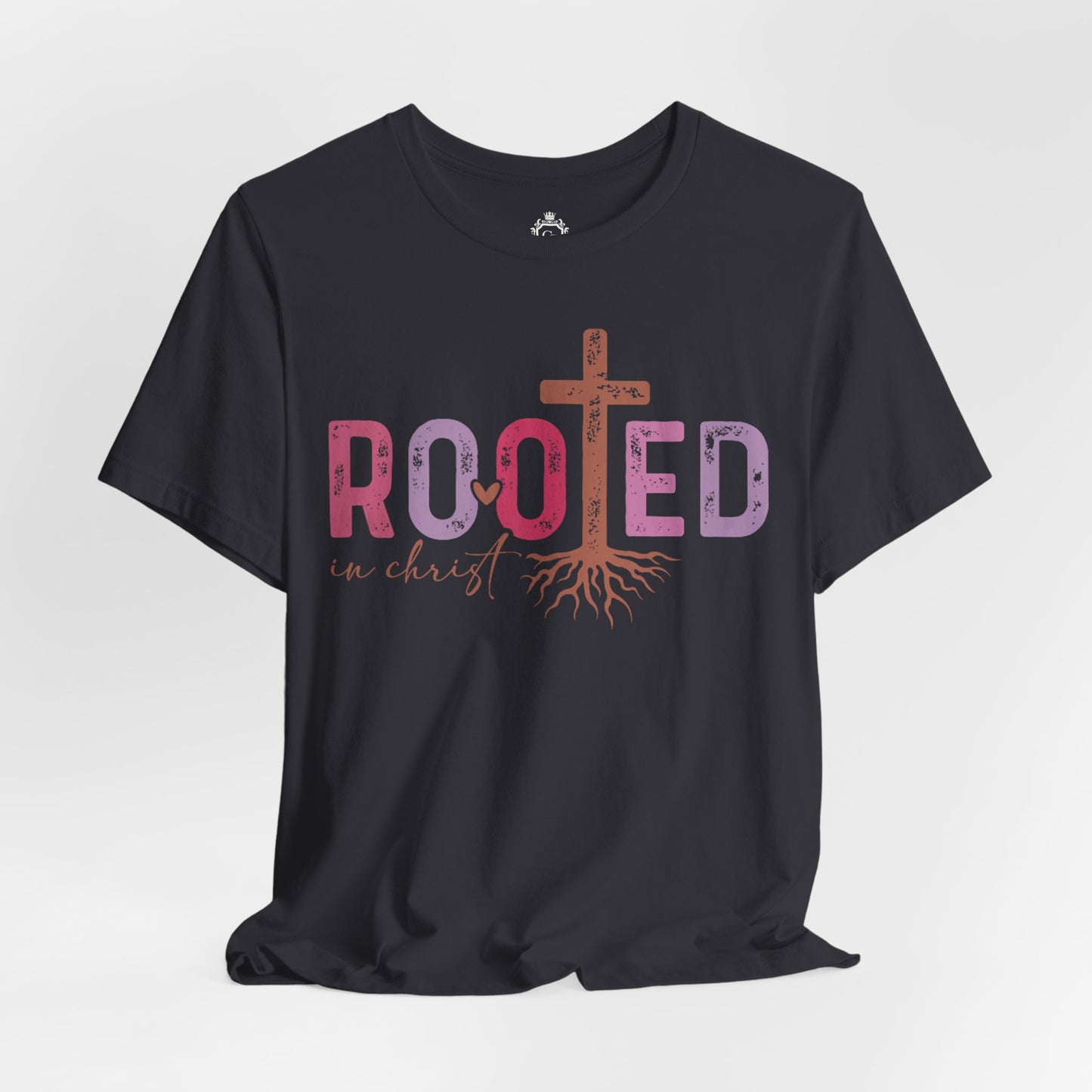 Rooted In Christ Jersey Short Sleeve Tee