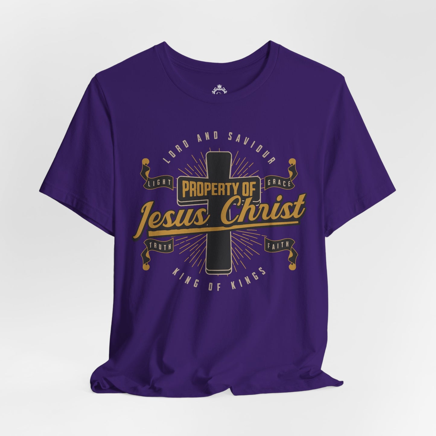 Property Of Jesus Christ Jersey Short Sleeve Tee