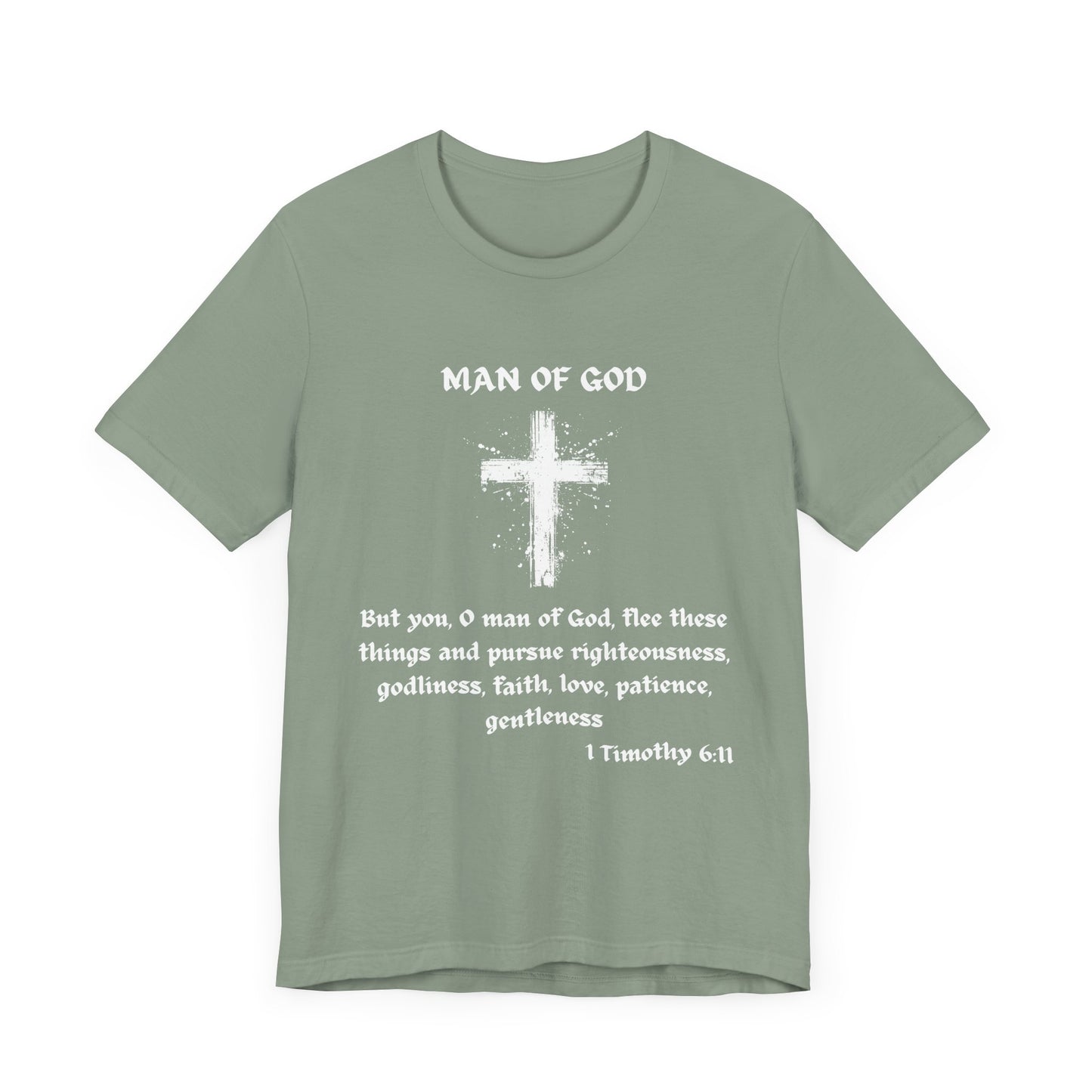 Man Of God Jersey Short Sleeve Tee