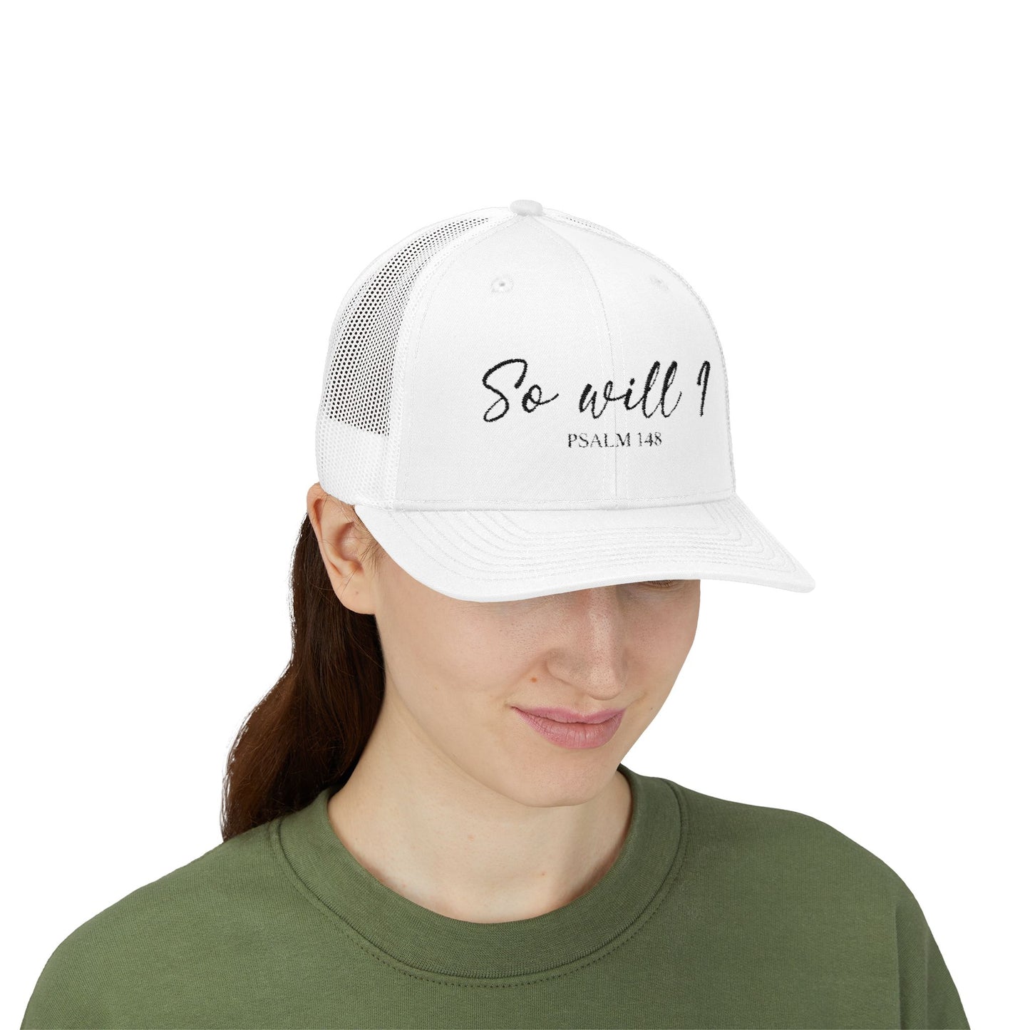 So Will I Snapback Cap
