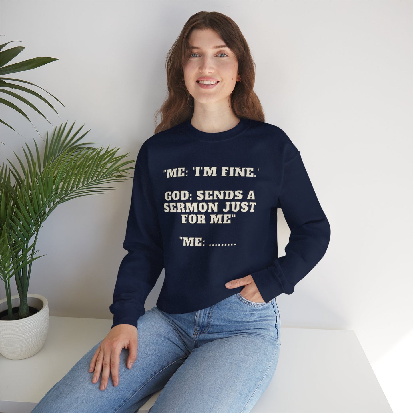 Sermon Just For Me Heavy Blend™ Crewneck Sweatshirt