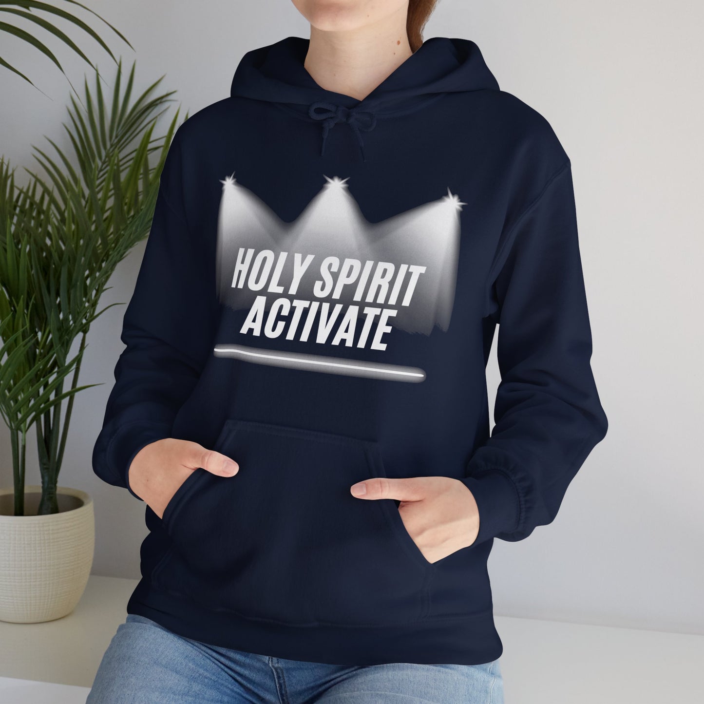 Holy Spirit Activate Heavy Blend™ Hooded Sweatshirt