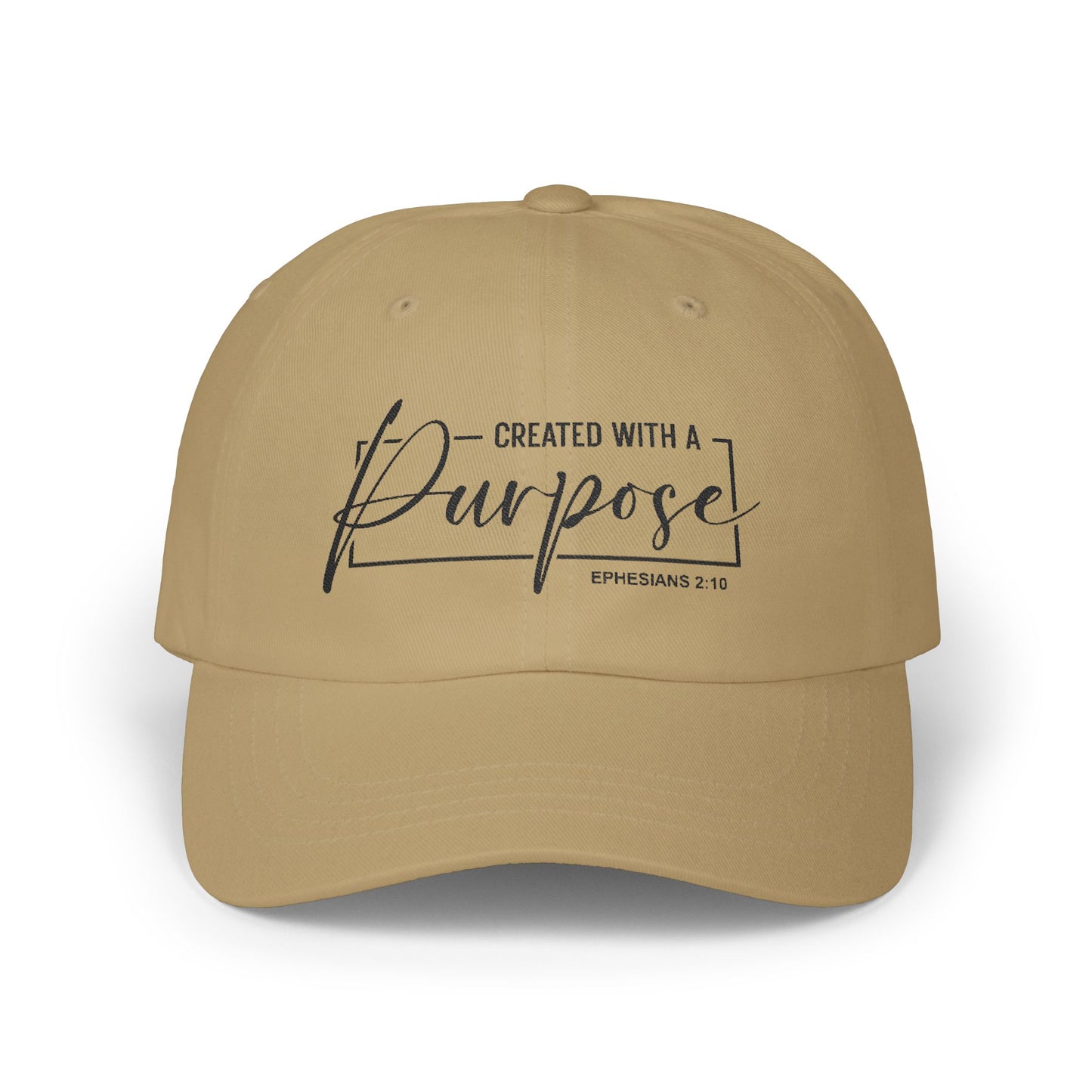 Created With A Purpose Embroidered Cap