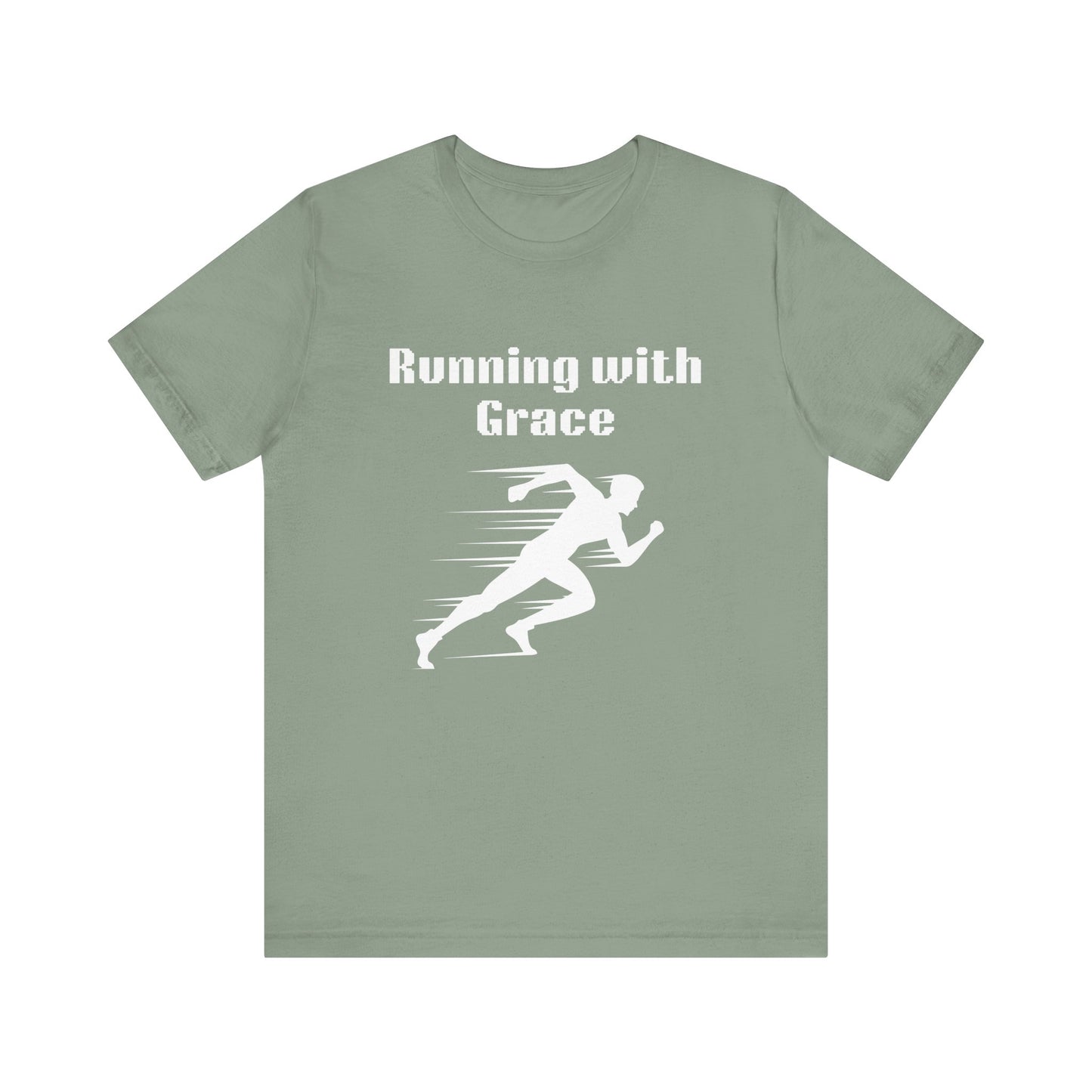 Running With Grace Jersey Short Sleeve Tee