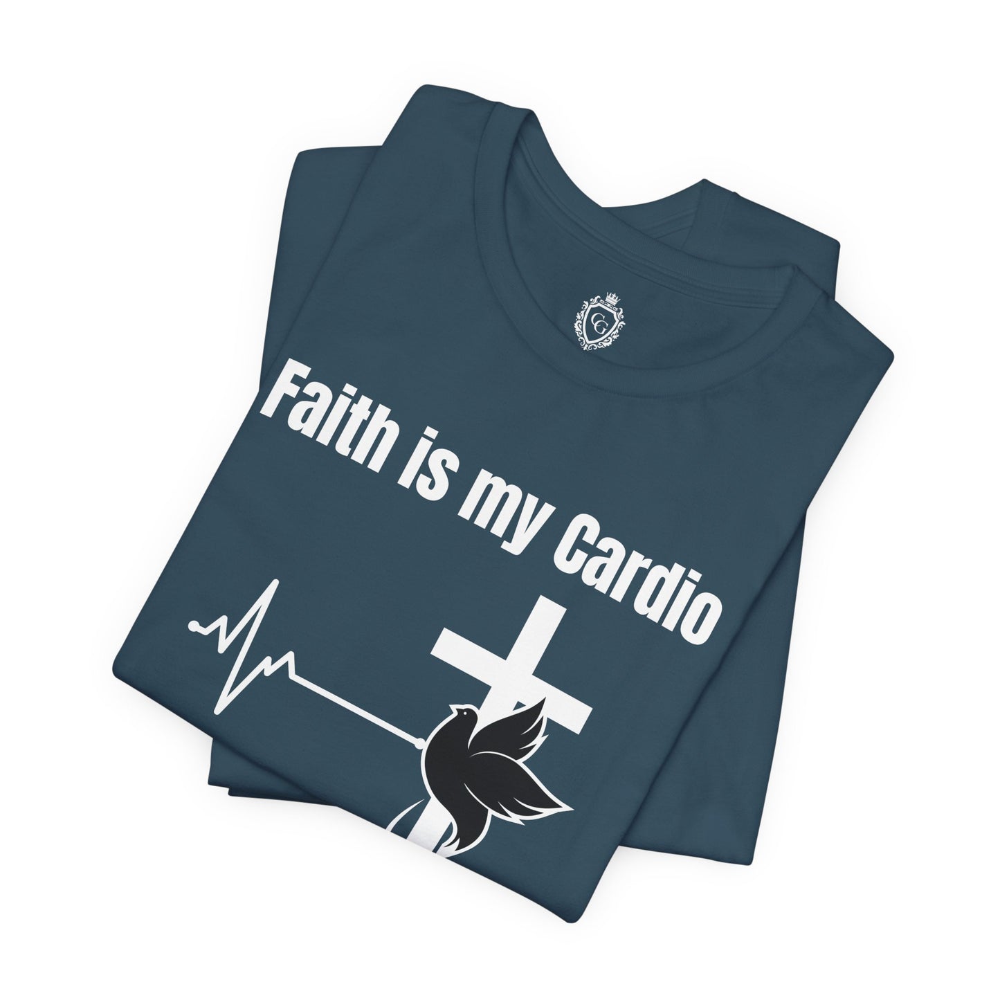 Faith Is My Cardio Jersey Short Sleeve Tee