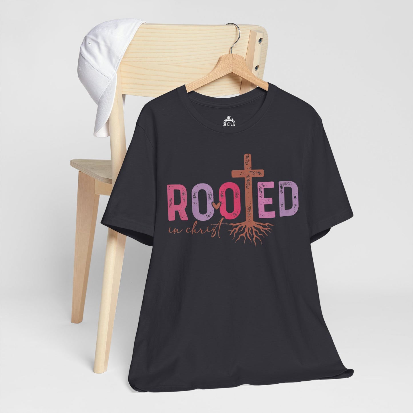 Rooted In Christ Jersey Short Sleeve Tee
