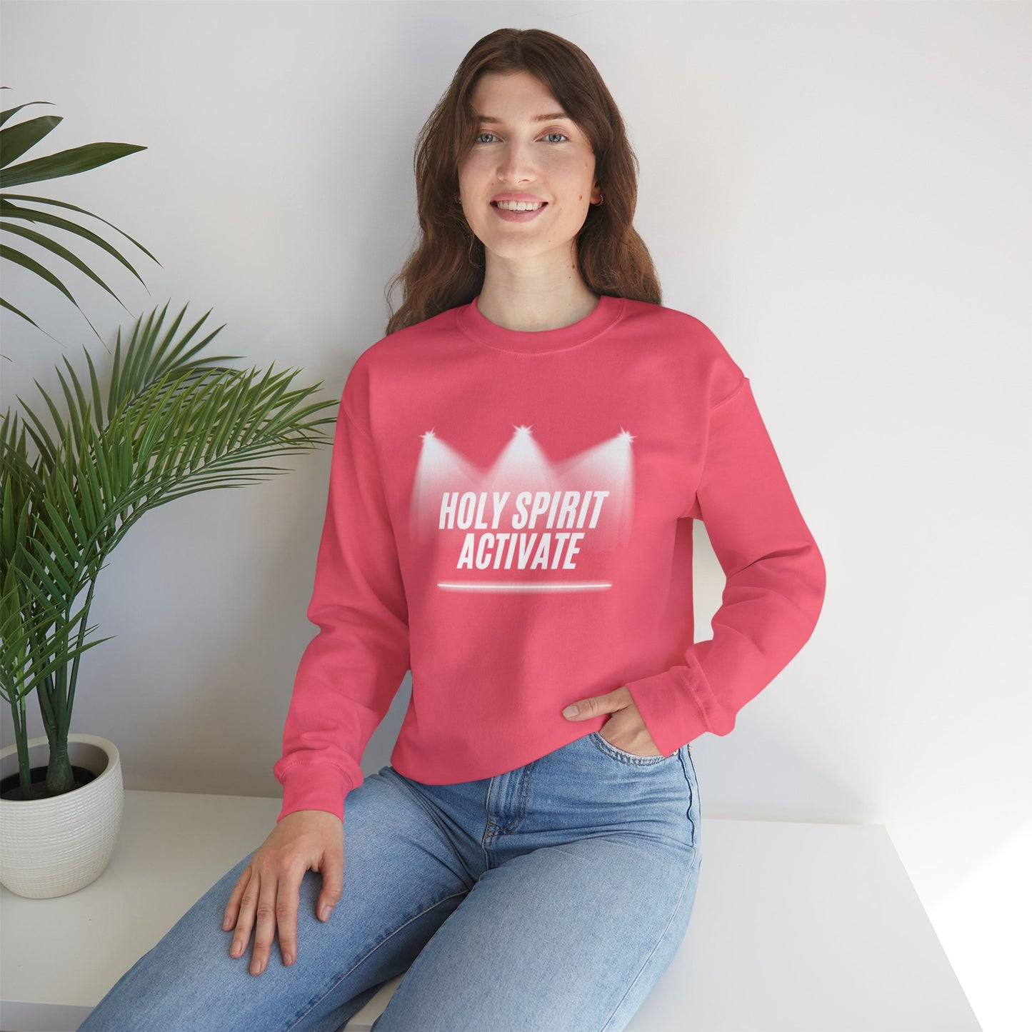 Holy Spirit Activate Women Sweatshirt
