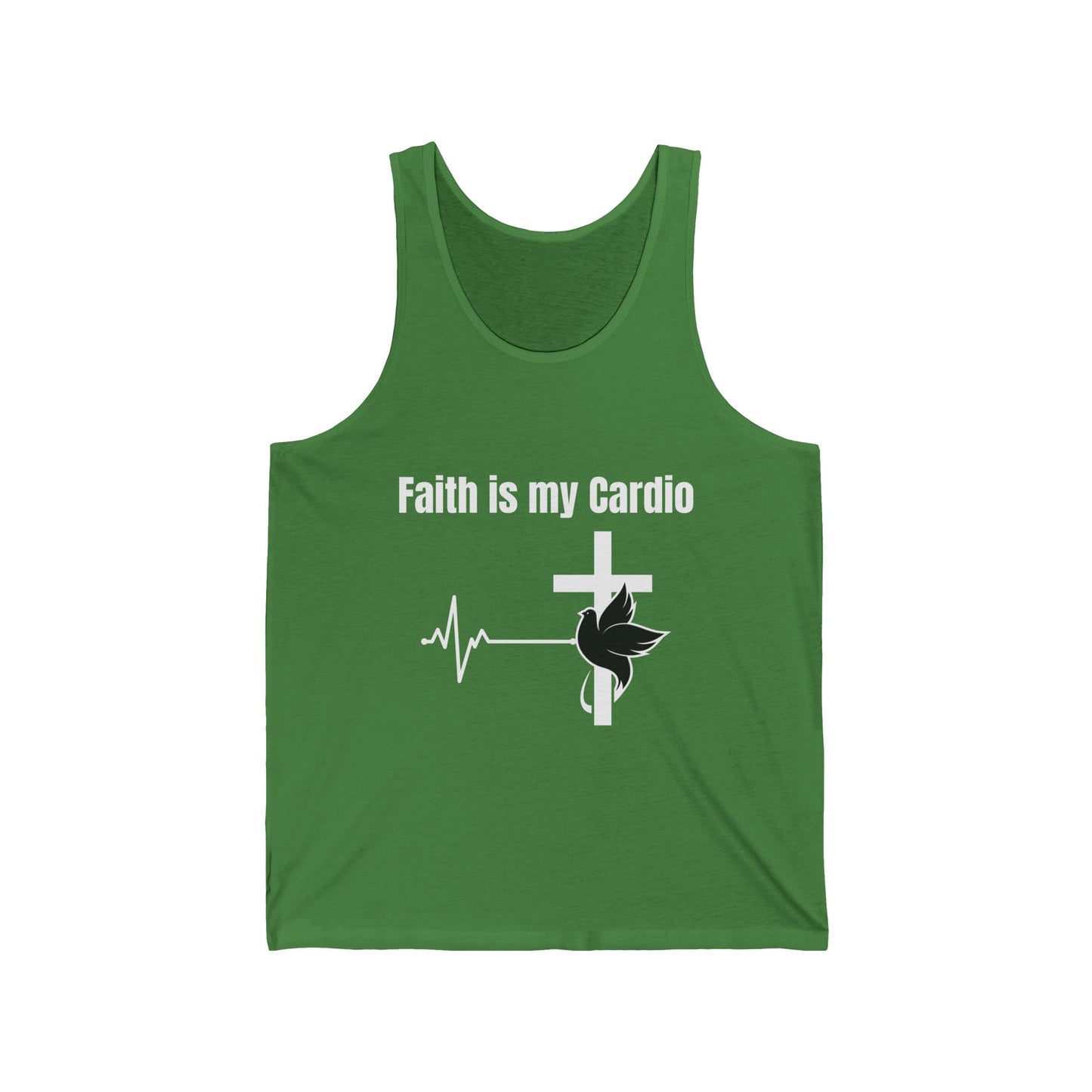 Faith Is My Cardio Jersey Tank