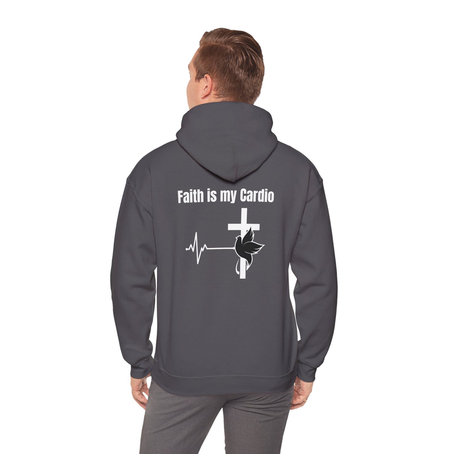 Heavy Blend Hoodie - Faith Is My Cardio