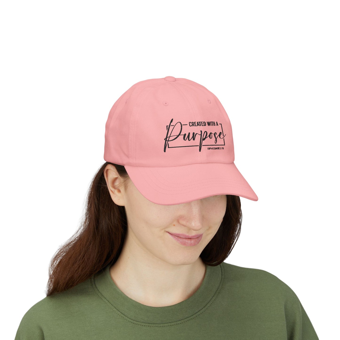 Created With A Purpose Embroidered Cap
