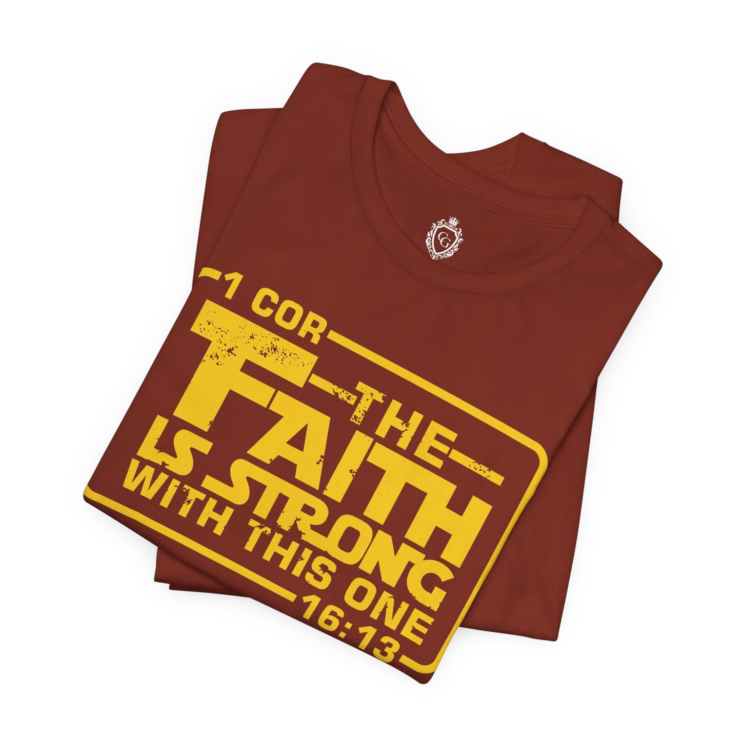 The Faith Is Strong With This One Jersey Short Sleeve Tee