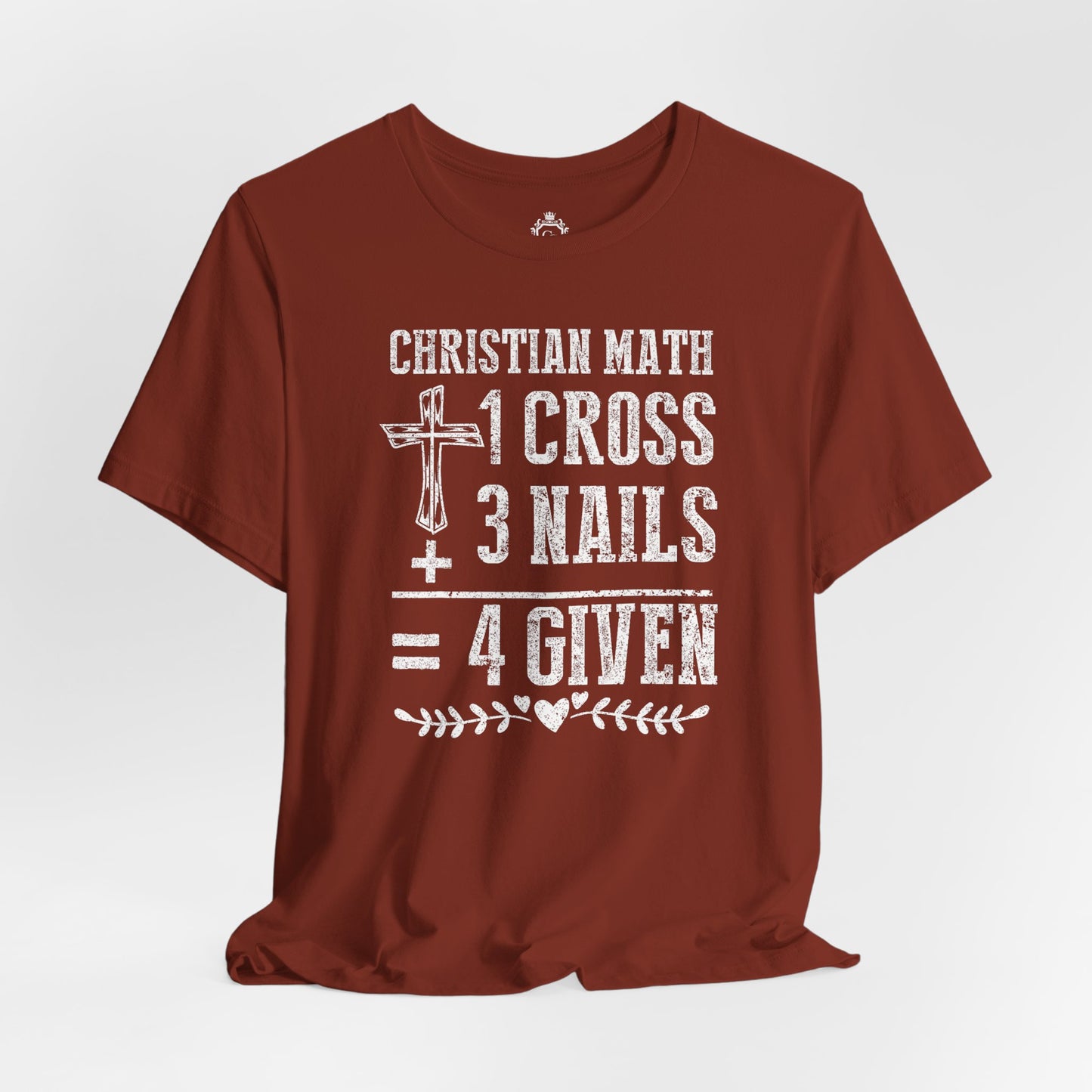Christian Math Jersey Short Sleeve Tee