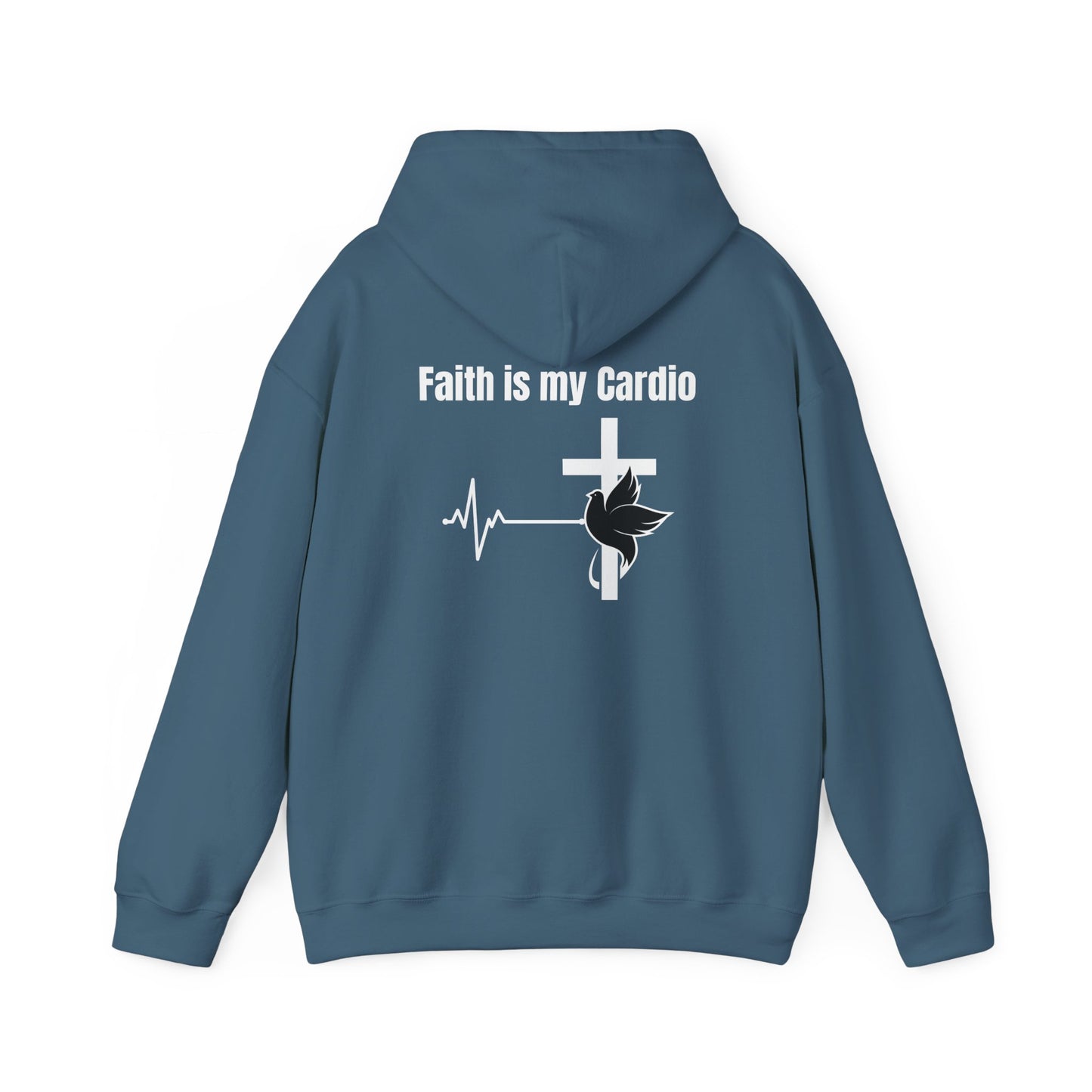 Heavy Blend Hoodie - Faith Is My Cardio