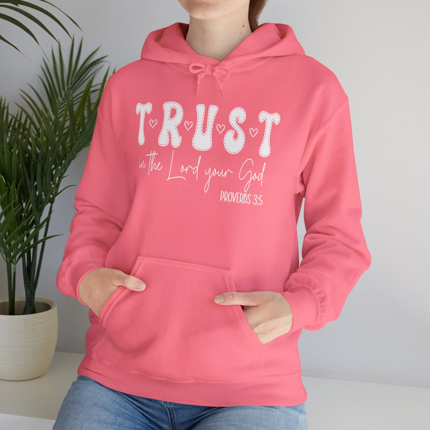 Trust In The Lord Heavy Blended Hoodie