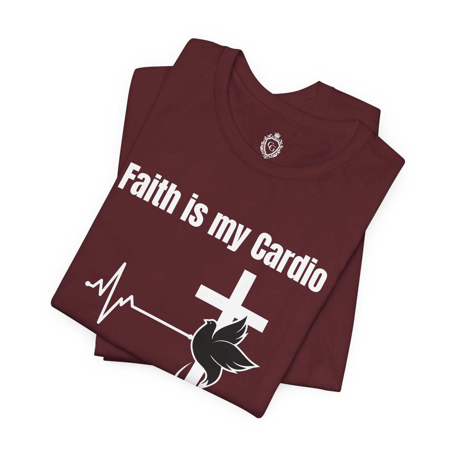 Faith Is My Cardio Jersey Short Sleeve Tee