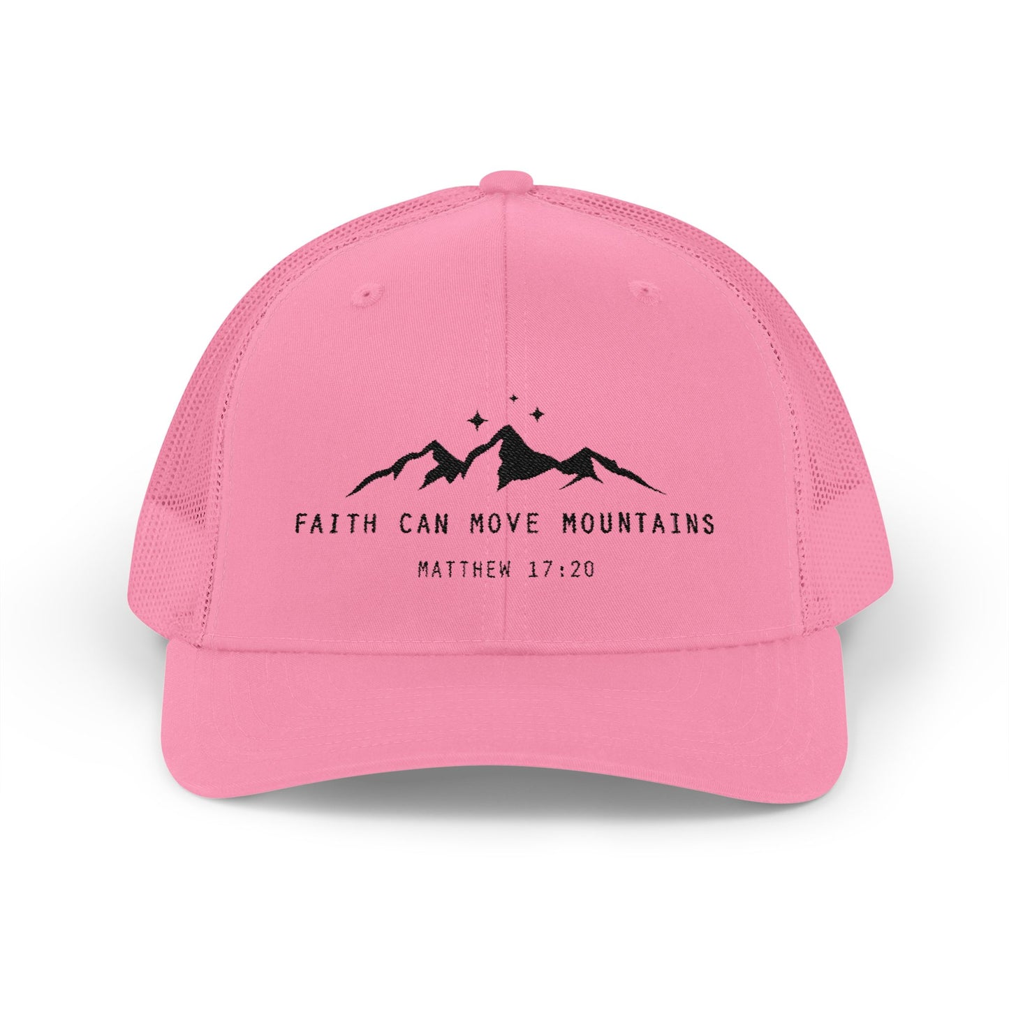 Faith Can Move Mountains Snapback Cap