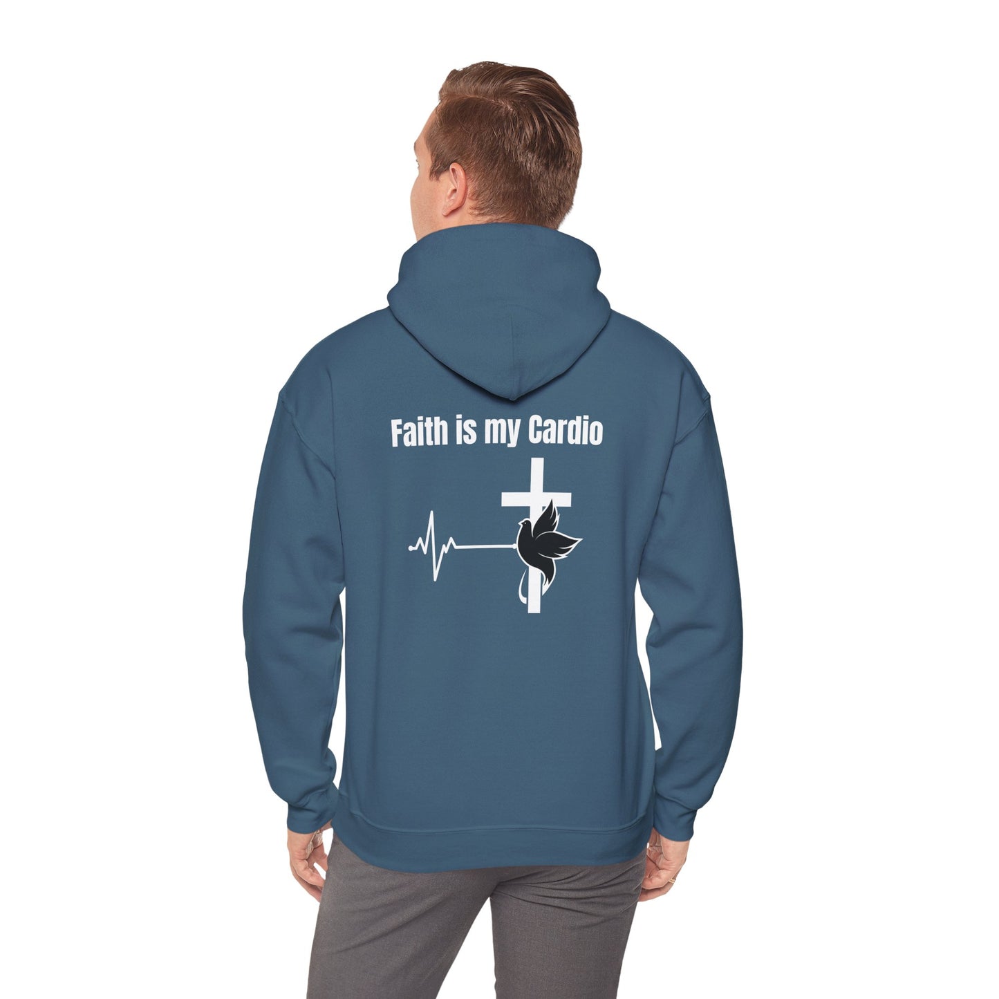 Heavy Blend Hoodie - Faith Is My Cardio