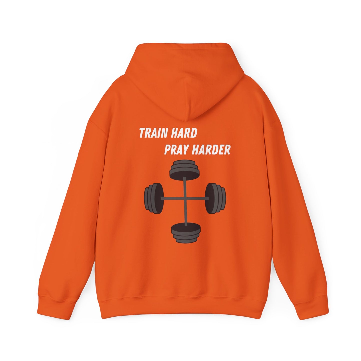 Train Hard Pray Harder Heavy Blend™ Hooded Sweatshirt